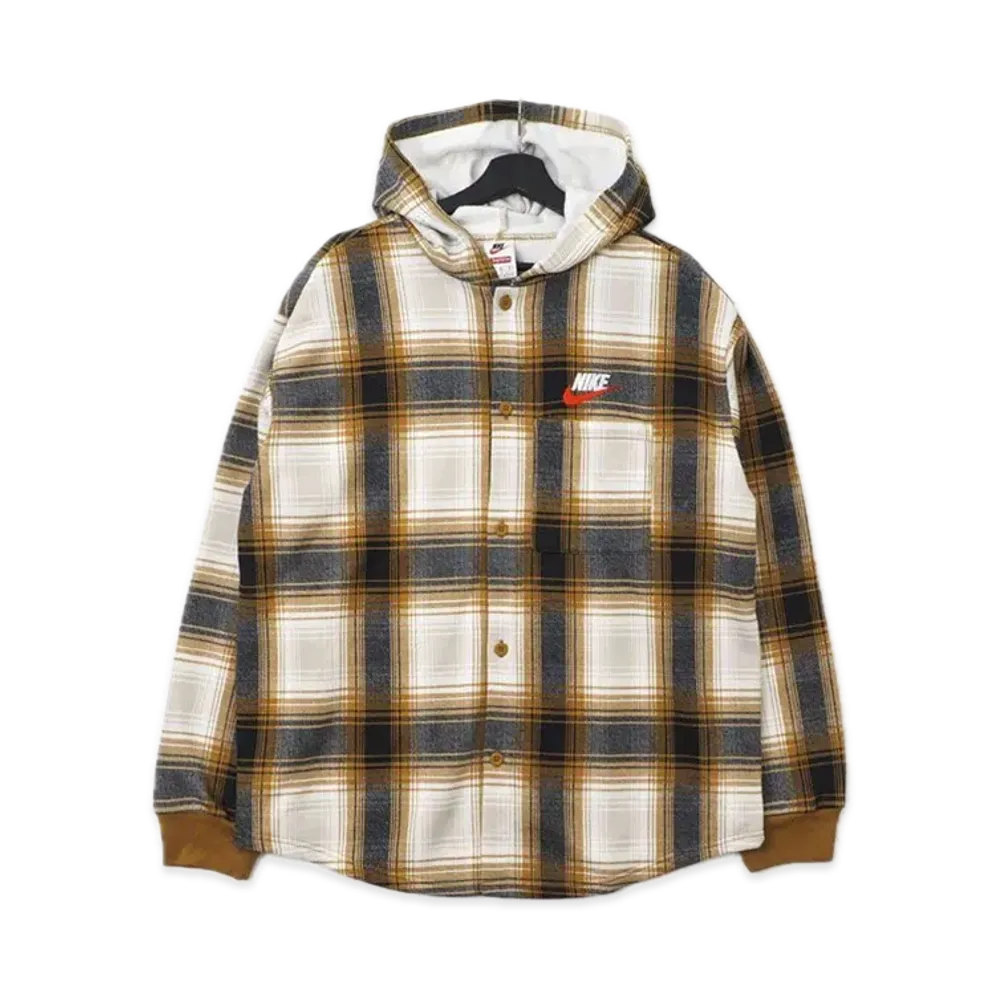 Supreme x Nike Hooded Sweatshirt "Mustard"