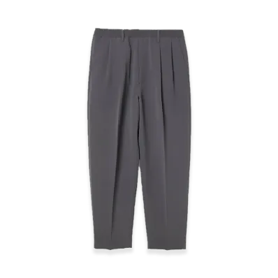 N.HOOLYWOOD Wide Tapered Pants "Charcoal"