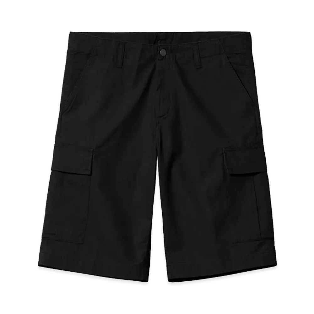 Carhartt WIP Regular Cargo Short "Black(Rinsed)"