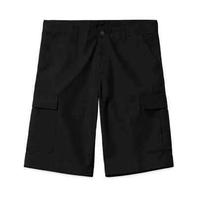 Carhartt WIP Regular Cargo Short "Black(Rinsed)"