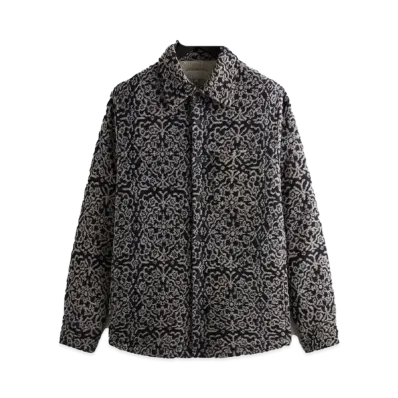 Kith Paloma Tile Jacquard Sheridan Jacket "Nocturnal"