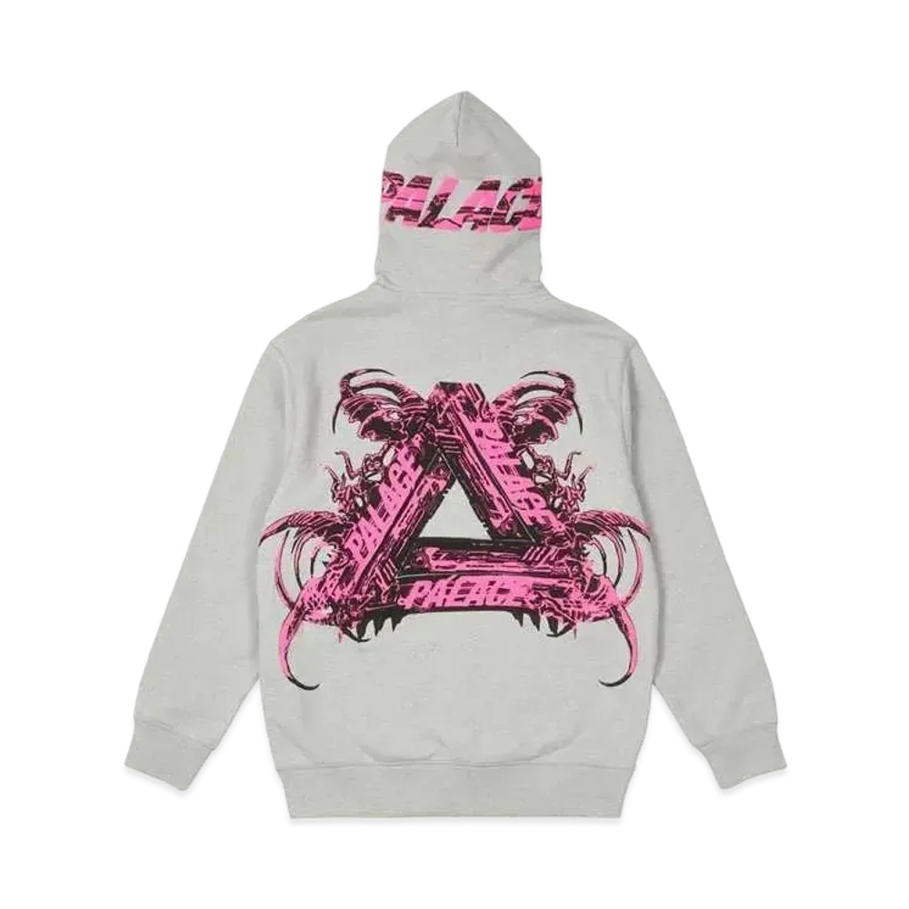 PALACE Tri-Me Hood "Grey Marl"