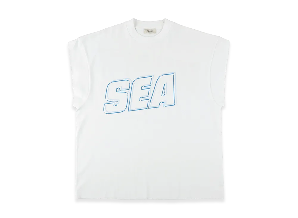 WIND AND SEA Sea Alive Cut Off Tee "White"