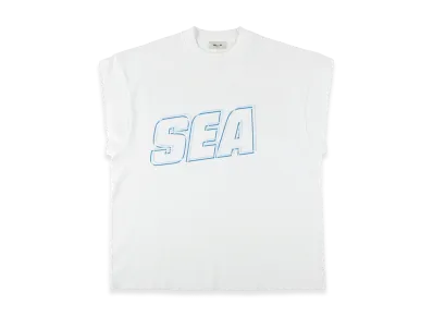 WIND AND SEA Sea Alive Cut Off Tee "White"