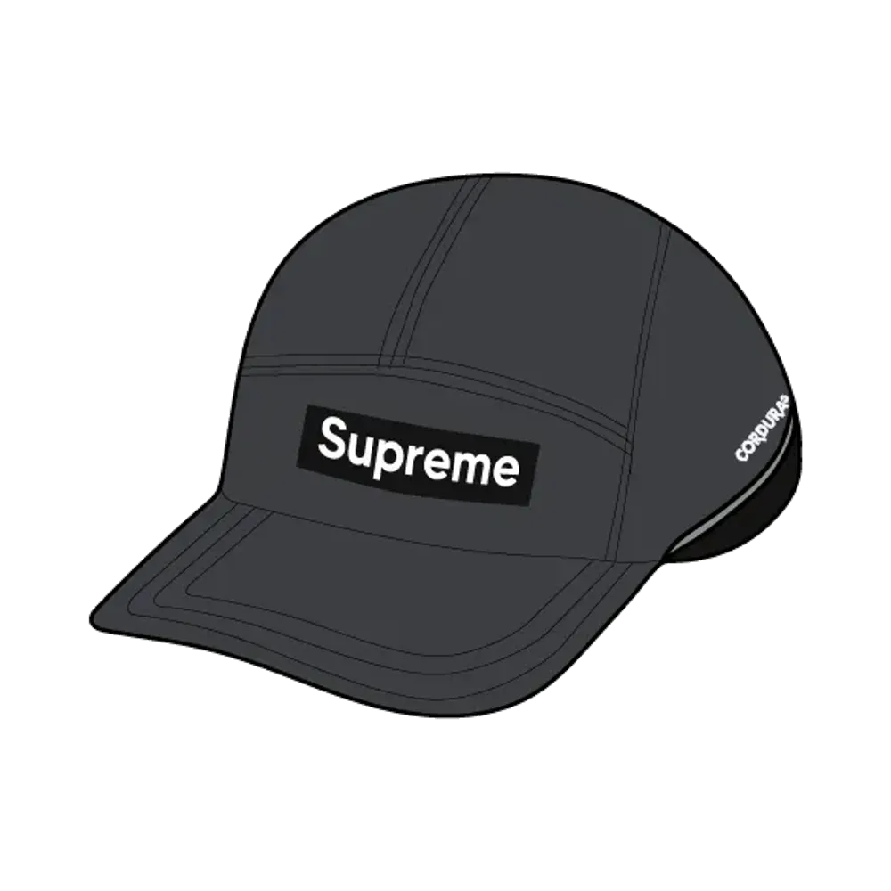 Supreme Polartec Lined Packable Earflap Camp Cap "Black"