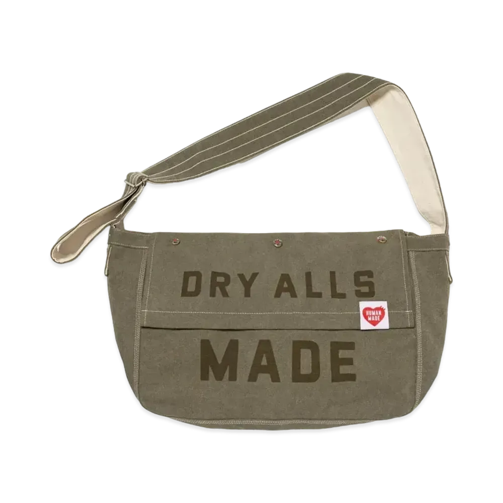 HUMAN MADE Mail Bag "Olive Drab"