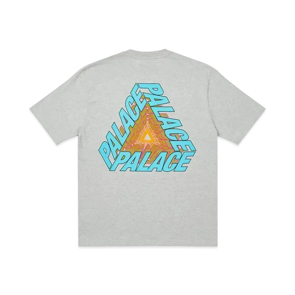 PALACE P3 BARE TIMES T-SHIRT "Grey Marl"