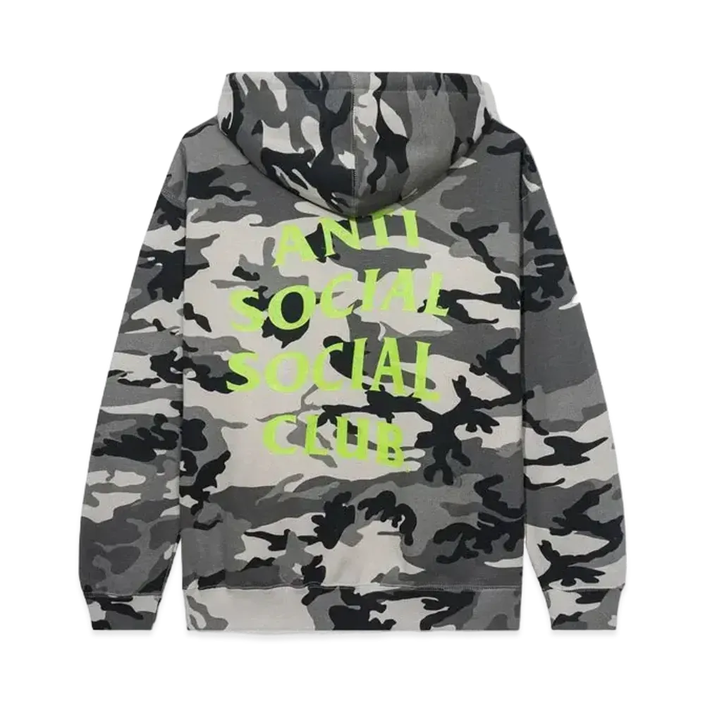 ANTI SOCIAL SOCIAL CLUB FA22 :) * :( Ice Camo Hoodie "Ice Camo"