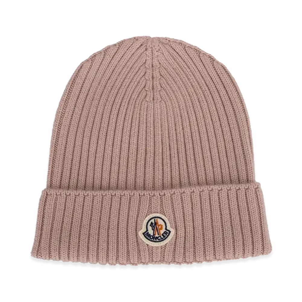 MONCLER Kids Beanie "Beige"