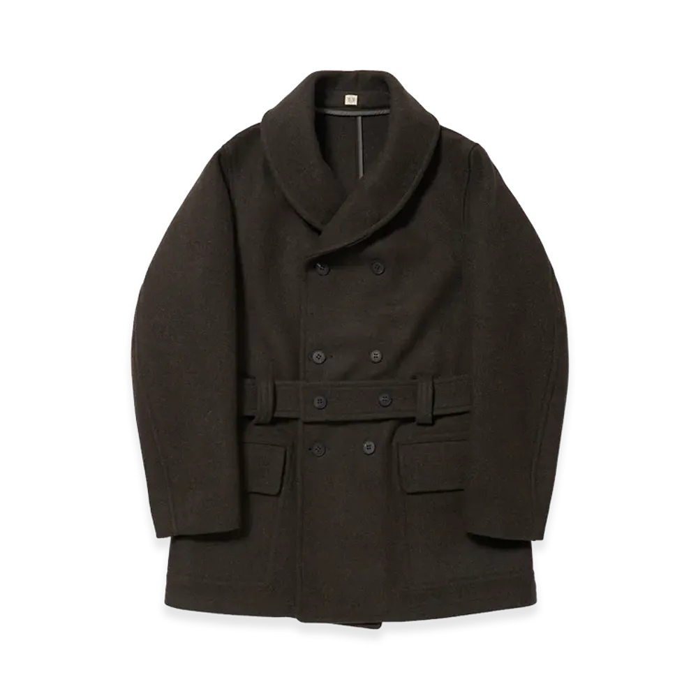 T.T Taiga Takahashi LOT.410 Mackinaw Coat "Khaki Brown"