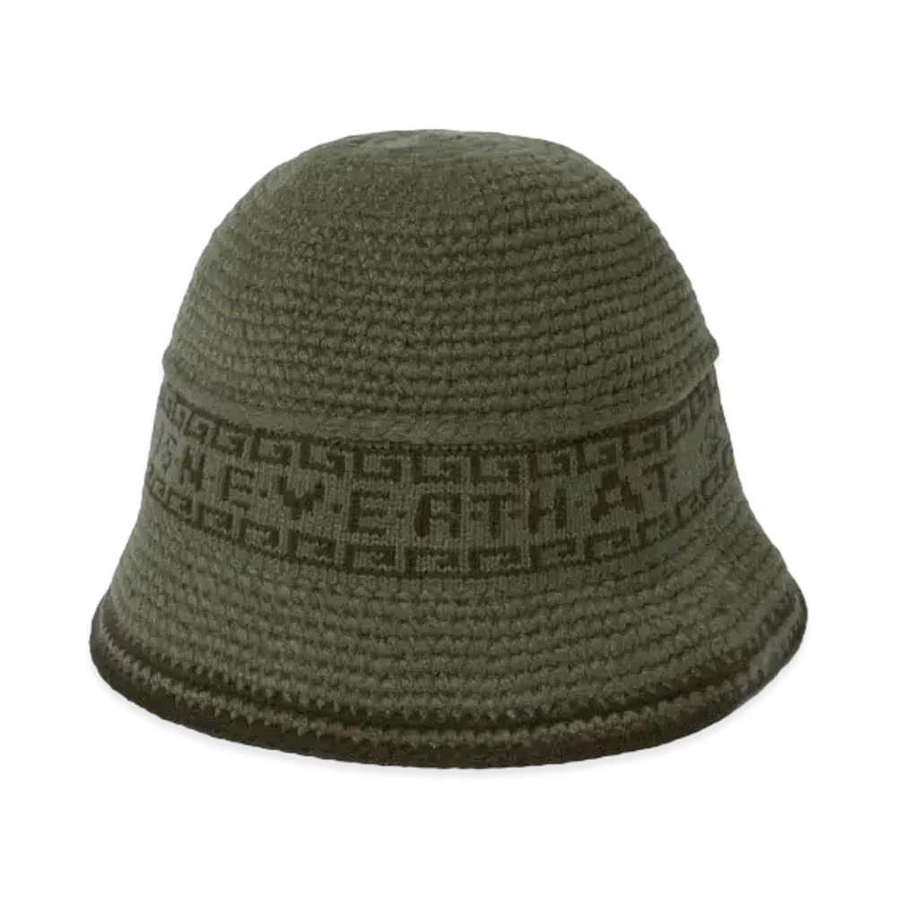 thisisneverthat Crochet Bucket Hat "Olive"