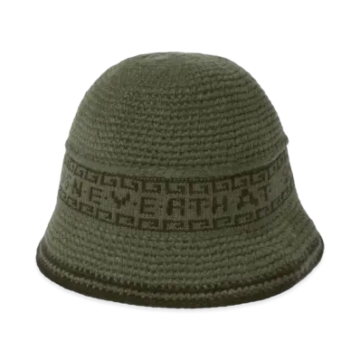 thisisneverthat Crochet Bucket Hat "Olive"