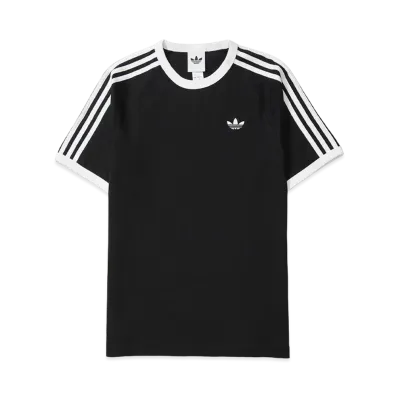 adidas 3-Stripes Tee "Black"