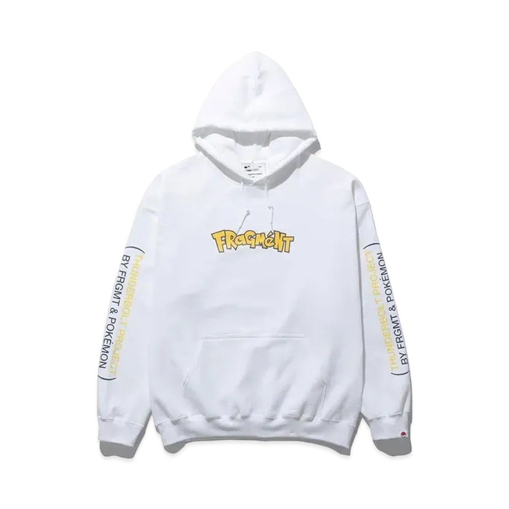 FRAGMENT x POKEMON THUNDERBOLT PROJECT PRINT HOODIE "White"