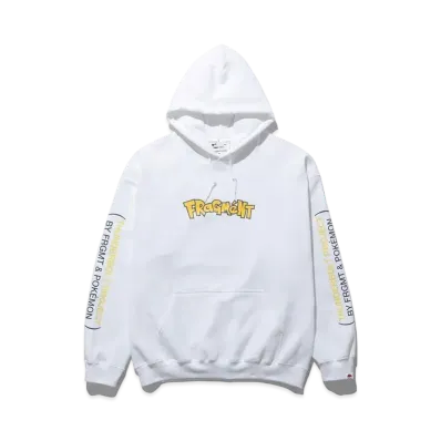 FRAGMENT x POKEMON THUNDERBOLT PROJECT PRINT HOODIE "White"
