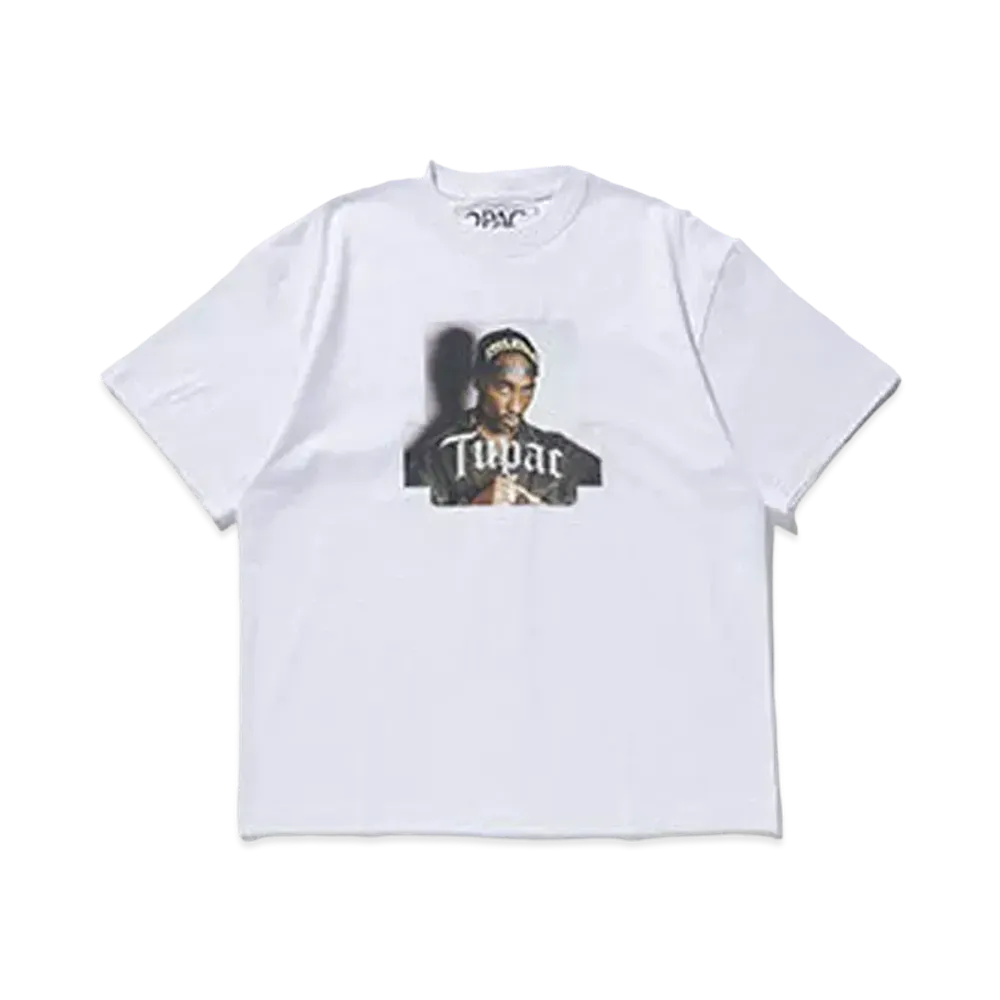 XLARGE x 2Pac Box Logo S/S Tee "White"