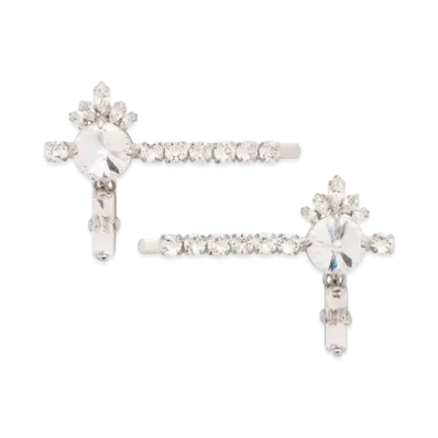 MIU MIU Crystal Jewel Hair Clip "Crystal"