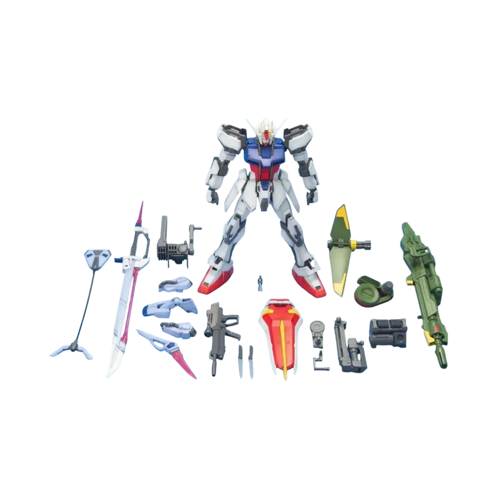 BANDAI "MASTER GRADE" -MOBILE SUIT GUNDAM SEED- MG 1/100 Launcher/Sword Strike Gundam