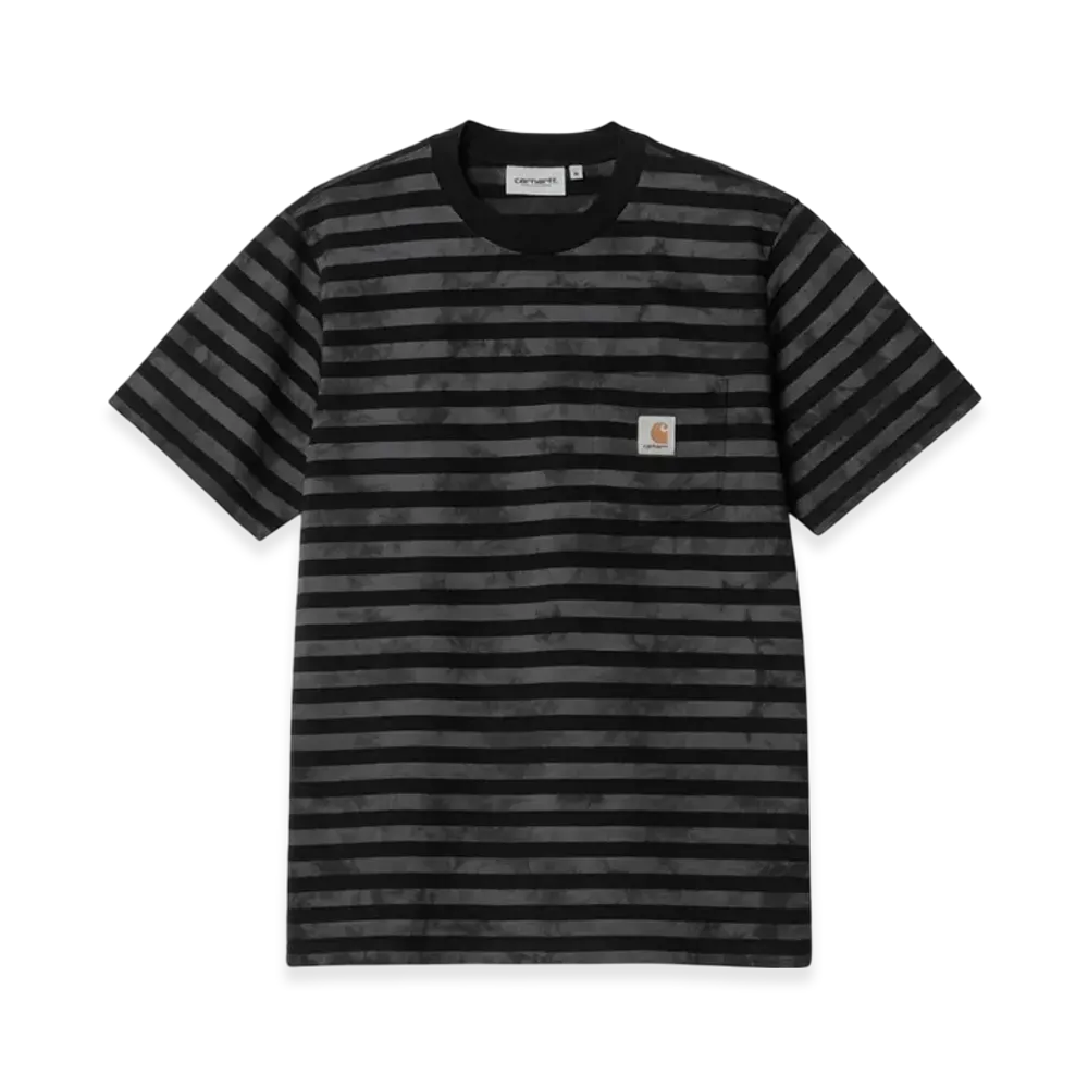 Carhartt WIP Scotty Stripe Chromo Pocket T-Shirt "Black Chromo"