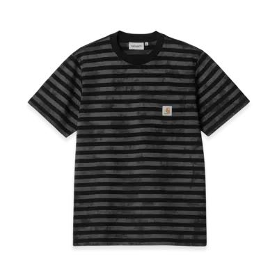 Carhartt WIP Scotty Stripe Chromo Pocket T-Shirt "Black Chromo"