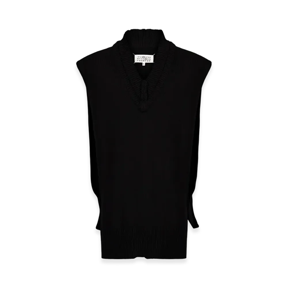 Maison Margiela Wool Linen Tabard "Black"