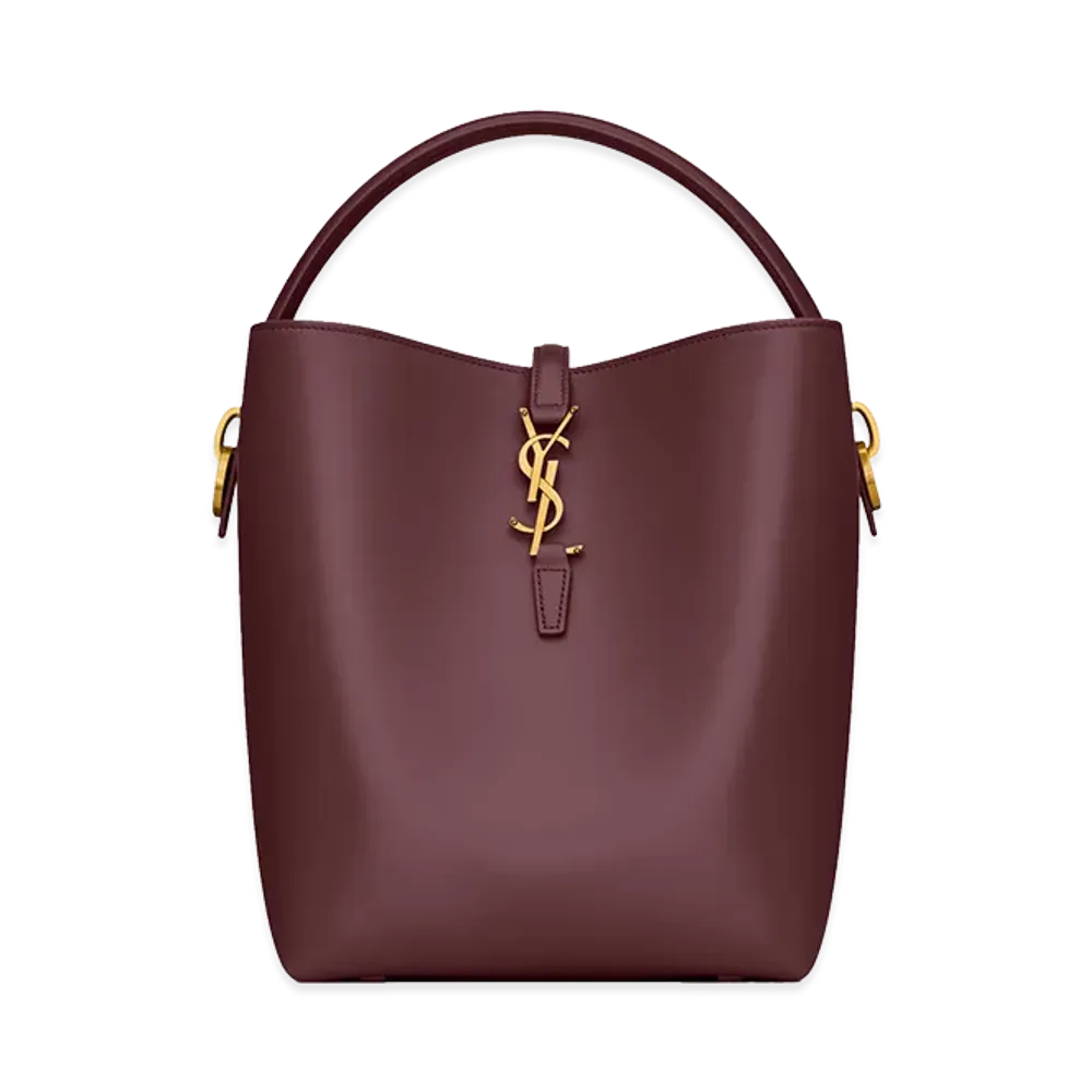 Saint Laurent Women's Le 37 Bucket Bag "Bordeaux"