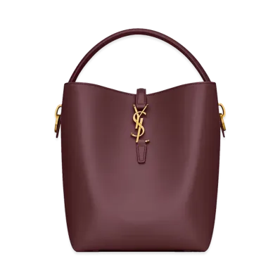 Saint Laurent Women's Le 37 Bucket Bag "Bordeaux"