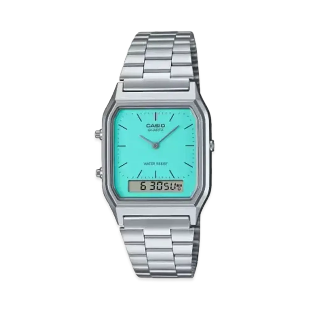 Casio Classic "Turquoise Blue" AQ-230A-2A2MQYJF