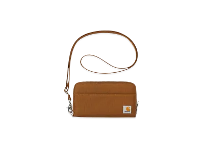 Carhartt WIP Travel Wallet "WIP H Brown"