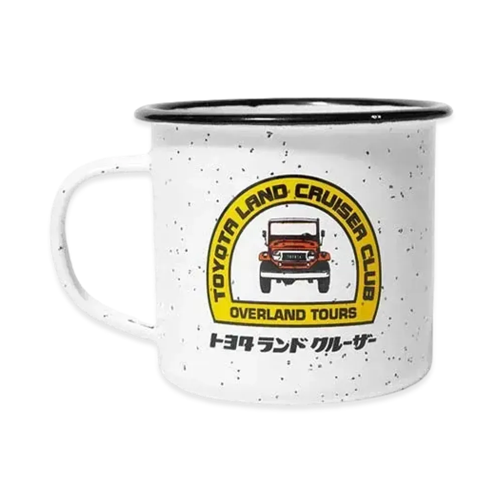 HUF x TOYOTA LAND CRUISER Coffee Break Enamel Cup "White"