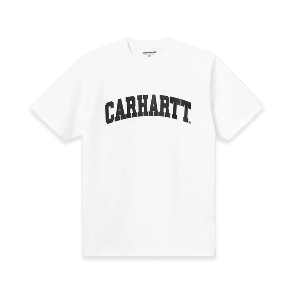 Carhartt WIP S/S University T-Shirt "White/Black"(24SS)