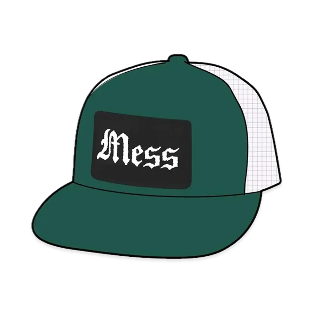 Supreme Mess Mesh Back 5-Panel "Green"