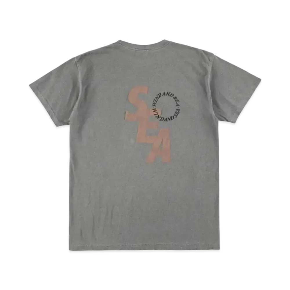 SAINT MXXXXXX x WIND AND SEA S_E_A SD W&S T Shirt "Charcoal"