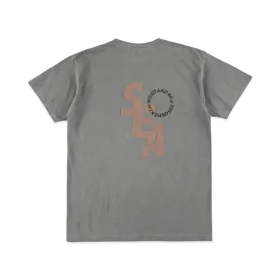 SAINT MXXXXXX x WIND AND SEA S_E_A SD W&S T Shirt "Charcoal"