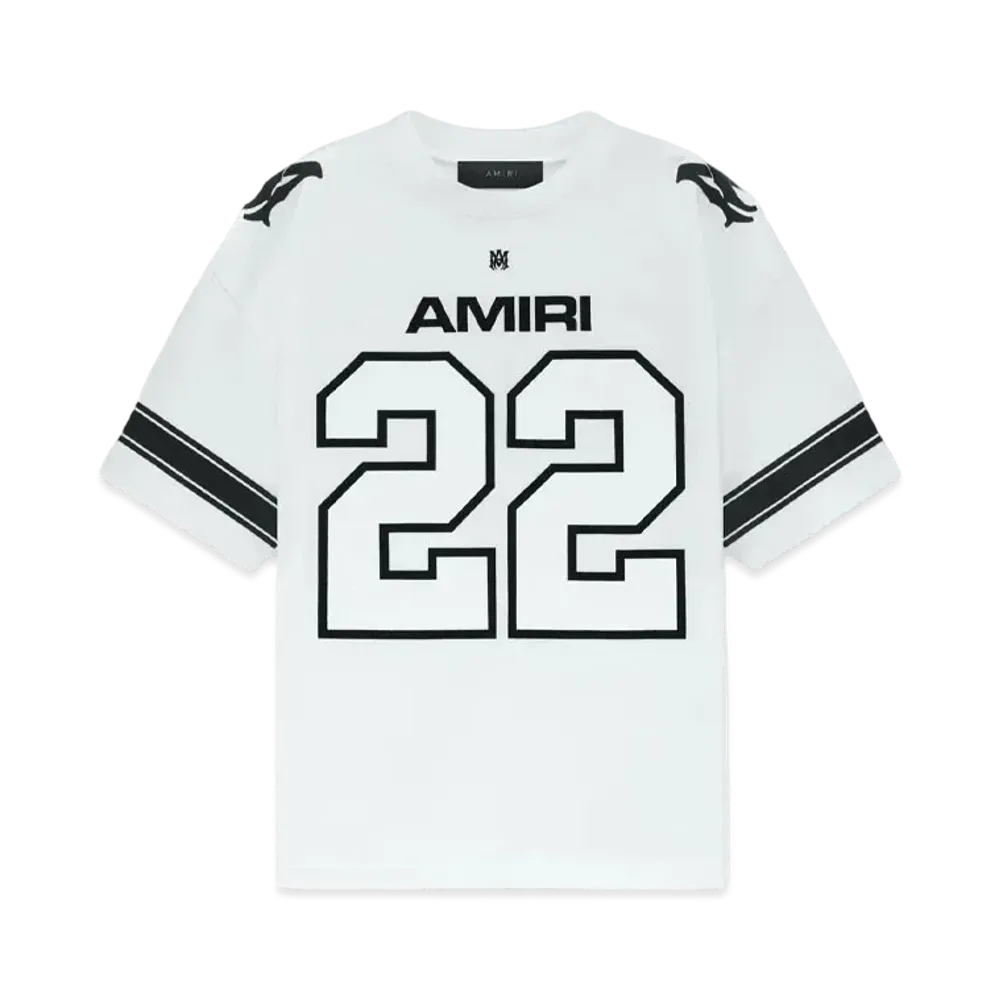 AMIRI Jersey Skater Tee "White"