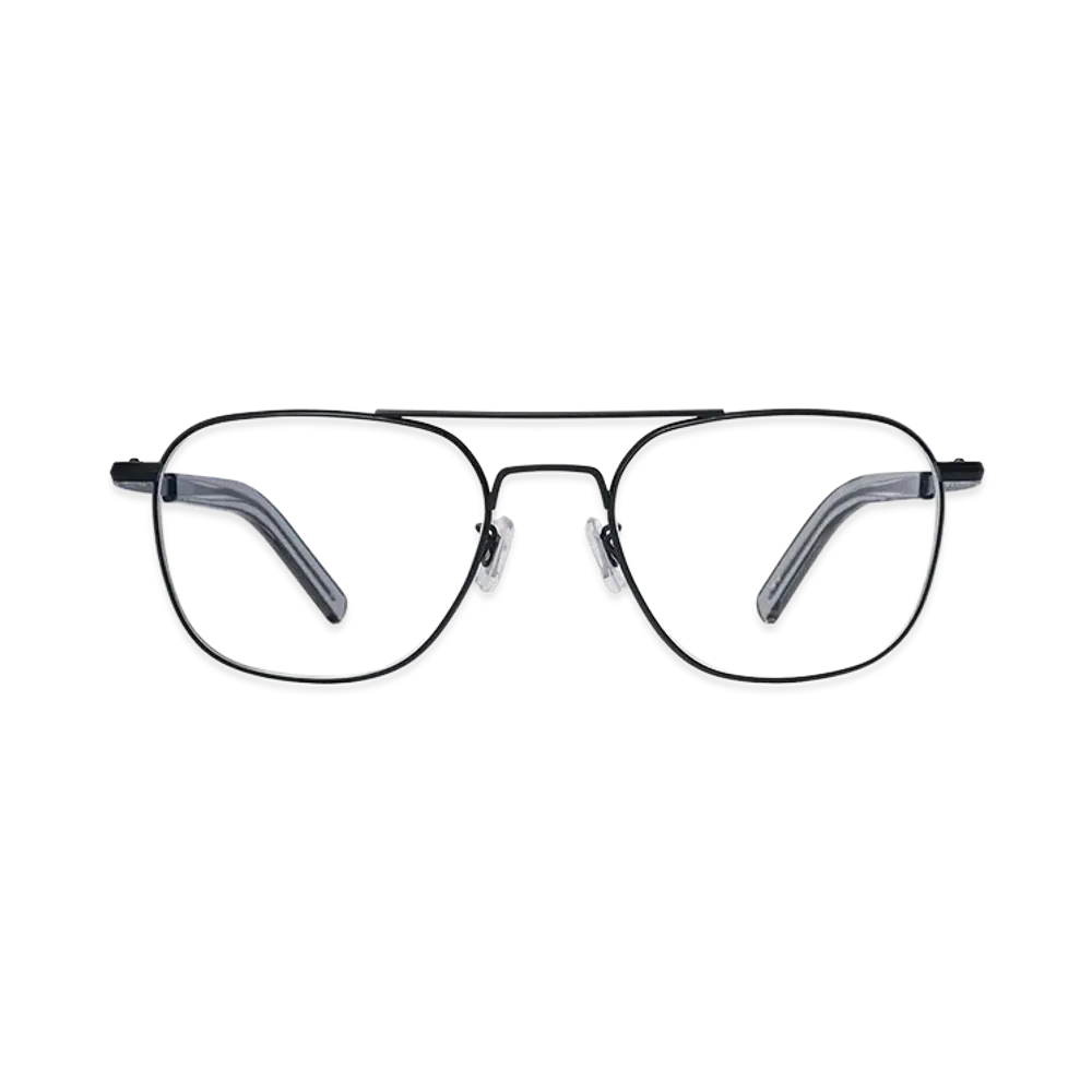 HYKE x E5 eyevan EH-2 "Black/Clear"