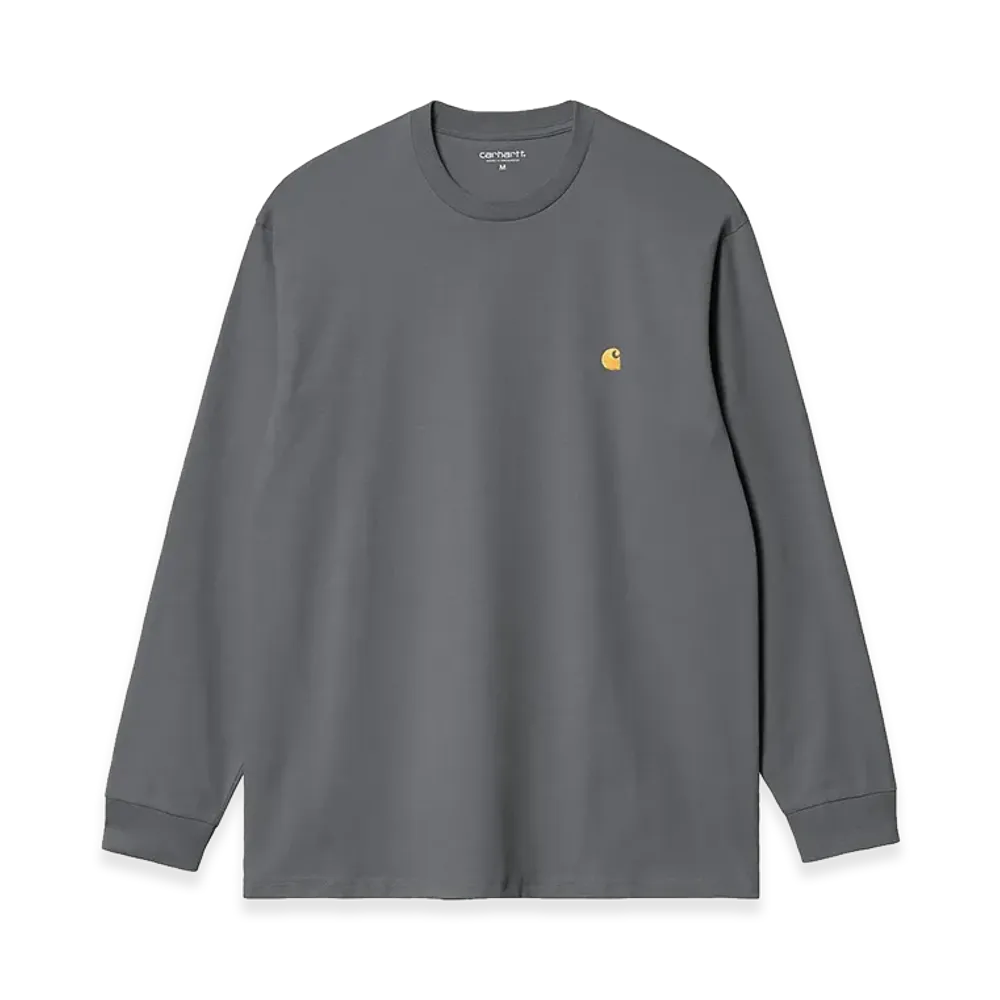 Carhartt WIP L/S Chase T-Shirt "Styx/Gold"