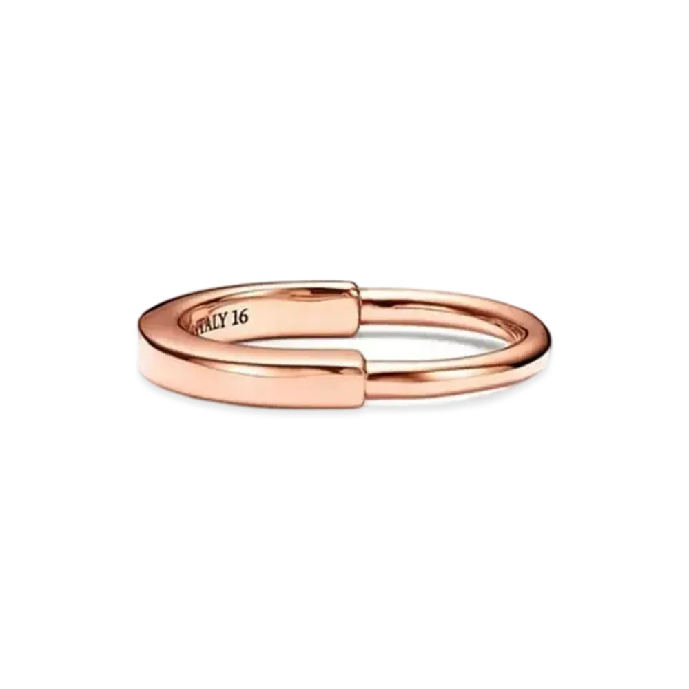 Tiffany & Co. Tiffany Lock Ring "Rose Gold"