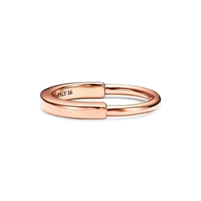 Tiffany & Co. Tiffany Lock Ring "Rose Gold"
