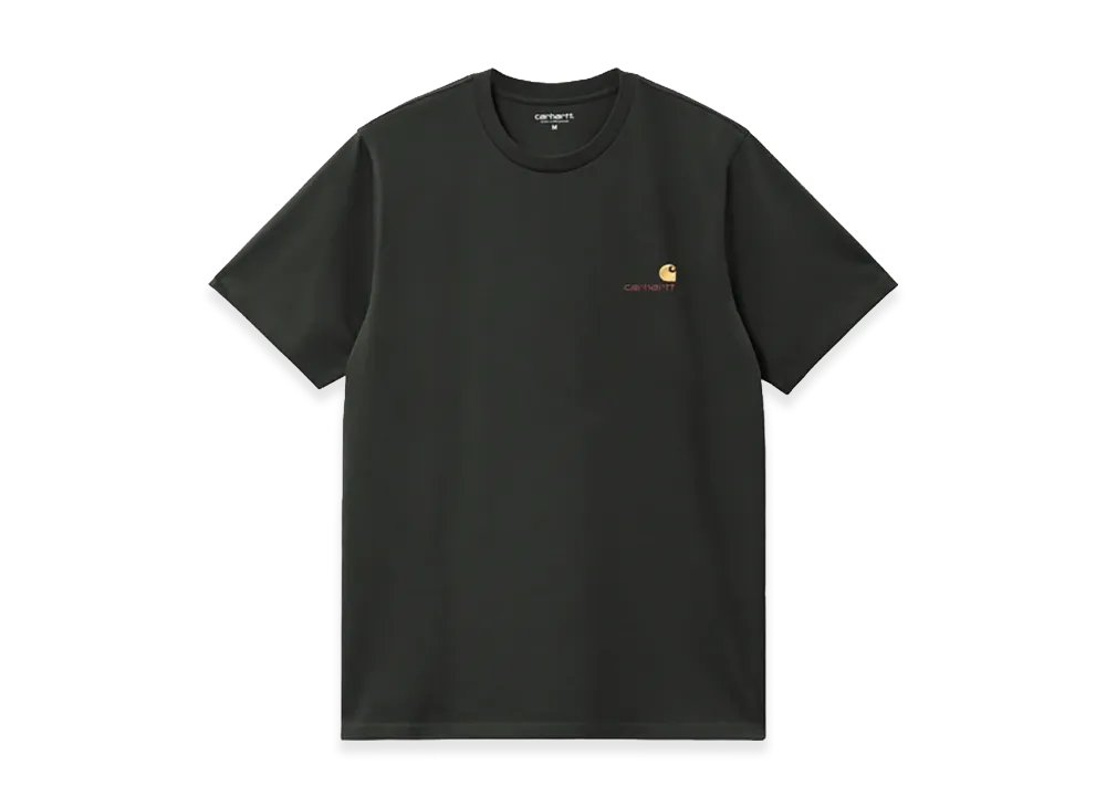 Carhartt WIP S/S American Script T-Shirt "Raven"