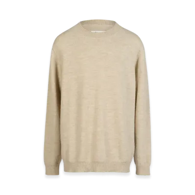Maison Margiela Alpaca Knit Sweater "Beige"