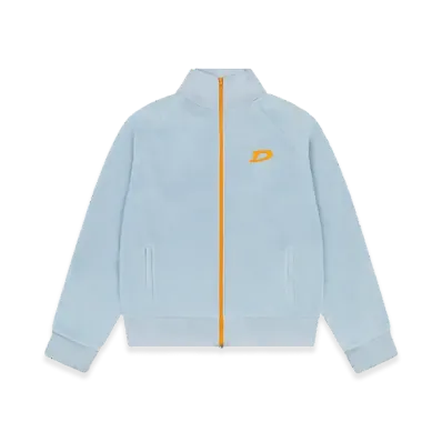 DENIM TEARS Velour Warmup Jacket "Blue"