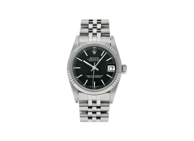 ROLEX Datejust "Black/Stainless Steel/White Gold"