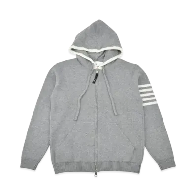 PMDS Knit Zip Parka "Fog Gray" F25MGA413