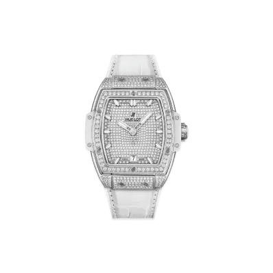 HUBLOT Spirit of Big Bang Titanium White Full Pave 39mm