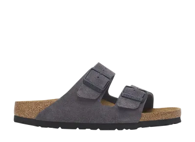 BIRKENSTOCK Arizona Suede Leather "Velvet Grey"
