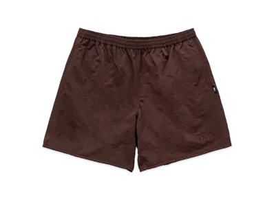 N!ce Nylon Half Pants "Brown"