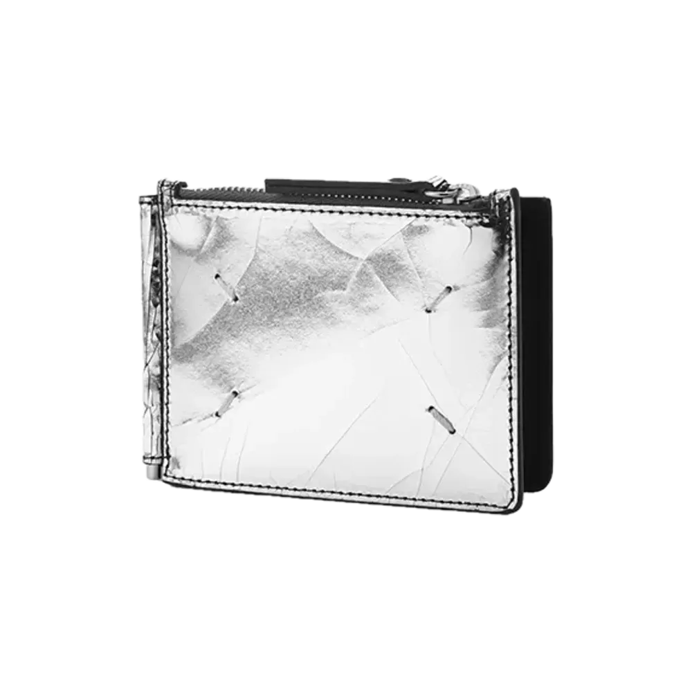 Maison Margiela Mirror Clip Wallet "Silver"