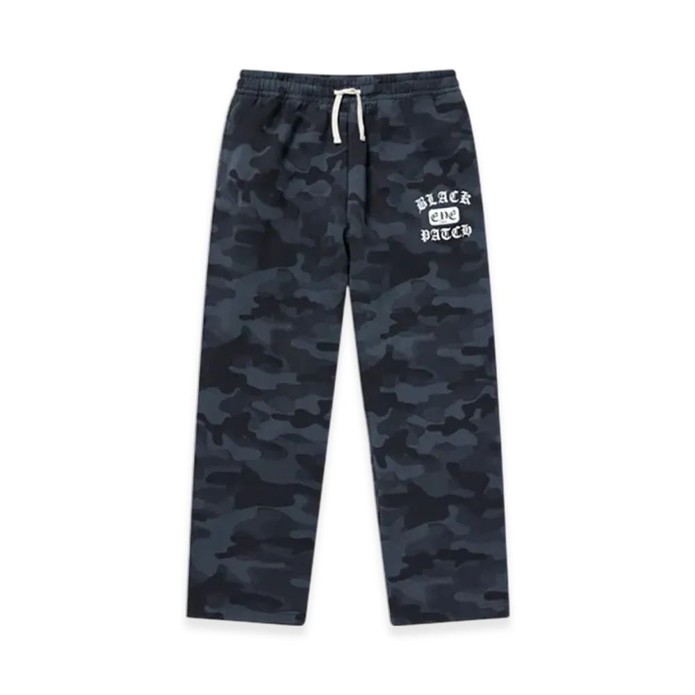 BlackEyePatch OE College Sweat Pants "Black Camo"