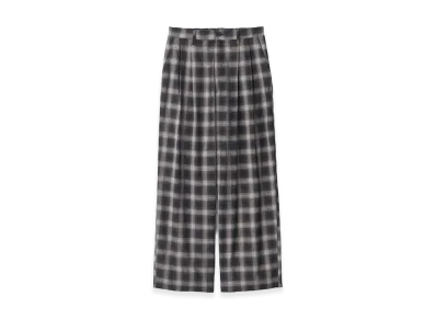 ssstein Cotton Viscose Wide Easy Trousers "Black Ombre"